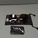 Livho Polarized Sunglasses, Retro & Oversized Shades for Women with Round Lenses