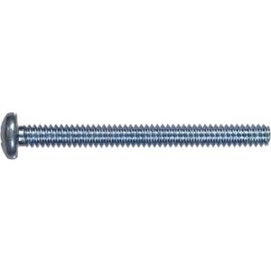The Hillman Group 92278 1/4-20-Inch x 2-1/2-Inch Pan Head Phillips Machine Screw, 100-Pack, zinc