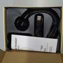 Necode A19 Trucker Bluetooth Headset, Wireless, Black, Over Ear, Dual Ear, Noise Cancelling, 55Hrs Playtime, 59ft Range, PC, Cell Phones, Trucks