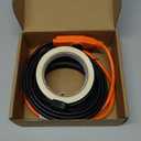 VEVOR Pipe Heating Cable, 9-feet 7W Heat Tape for Pipes with Built-in Thermostat, Protects PVC Hose, Metal and Plastic Pipe from Freezing, 120V