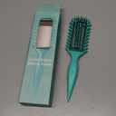 Curly Hair Brush Candybrush Curl Defining Brush for Detangling Shaping and Defining Curls for Women, Men, Wet & Dry Hair (Green)