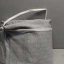 OMERAI Washable Rug 5'x7' Abstract Machine Washable Area Rugs for Living Room Ultra-Thin Non Slip Stain Resistant Modern Carpet for Bedroom Dining Room Office Brown Grey