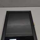 Verani Medals Display Case - Military Challenge Coin Display Shadow Box - Pin Display Cabinet with Removable Shelves and Pinnable Background for Badges Ribbons Insignia Buttons Small Black