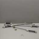 23.6 in Washer Suspension Rod Kit Fit for Amana NTW4600YQ1 NTW4610YQ0 NTW4630YQ0 NTW4650YQ0 NTW4501XQ0 NTW4700YQ1, Admiral ATW4675YQ1 ATW4675YQ0, Maytag MVWC200XW2 MVWC200XW3