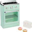 Little Tikes Sweet Spaces Modular Kitchen Oven – Sea Foam, Imaginative Play, Pretend Play Kitchen, Boys and Girls Ages 3+ Years, Child-size