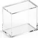 Happyseason PKMN Booster Box Case, Stackable Acrylic Display Case with Magnets on Top & Bottom, 5mm Thick Acrylic Case Protector, Storage Case Compatible with PKMN Booster Box