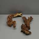 majoywoo Natural Large Coral Driftwood for Aquarium Decor Reptile Decor, Assorted Driftwood Branch 9-14" 2 Pcs, Fish Tank Decoration