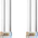 PL13-A-FFP 13W Type A Fluorescent Light Bulb with Magnetic Ballast, for Ottlite Lamps Purchased Before 2008,T13330,5500K Bright Natural Daylight, GX23 Base, 2Pack