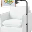 Work Stand Fit For Lowery with Side Clamp, 360 Adjustable Cross Stitch Stand, Rotating Needlepoint, Height Adjustable Fits Scroll Rods up to 20"" Wide. Fit for Art Craft Sewing Projects