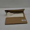 Fitable Square Table Cover Outdoor and Indoor Tablecloth - Washable Waterproof Wrinkle Free Table Cloth with Zipper and Umbrella Hole for Spring/Summer/Party/Picnic/BBQS/Patio Beige 54 x 54 inch