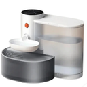 Petgravity Smart Cat Water Dispenser - Stainless Steel Water Bowl, Self-Refill Cat Water Fountain Automatic Water Dispenser for Cats & Small Dogs, 3.5L/118.4oz