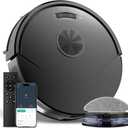 Robot Vacuum and Mop Combo, 8000Pa Strong Suction 2 in 1 Vacuum Robot with Mopping, with Schedule, Wi-Fi/App/Remote, Self-Charging, Slim, Ideal for Hard Floor, Pet Hair, Low-Pile Carpet