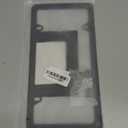 Funny License Plate Frame This Vehicle Makes Frequent Stops at Your Moms House License Plate Holder Humorous Text Stainless Steel Auto Parts Decoration with Screws for Men Women (1 Pack)