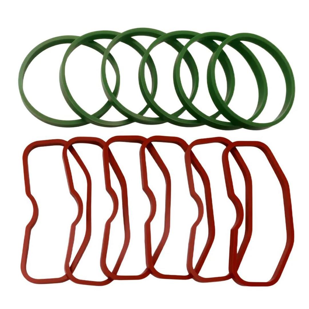 Upper Lower Intake Manifold Gaskets fits for Audi S4 S5 A6 A7 A8 Q5 Q7 SQ5 2009-2019 Compatible with 079129717B 079129717D