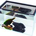 Easy Install DIY Fish Tank Lid, Adjustable Mesh Aquarium Lid, Anti-Jump Hood Cover for 2/5/10/20 Gallon Tanks, Washable & Custom Fit Top Up to 36"x18"