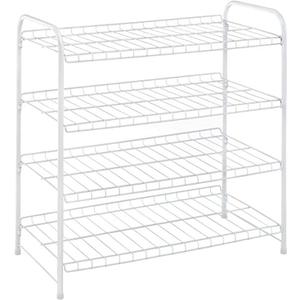 Whitmor Inc. 6023-4139-CB 4 Tier, White, Closet Shelf