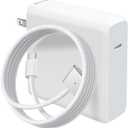 96W Charger for MacBook Pro 16 14 Inch Mac Book Air 15 13 Inch M5 M4 M3 M2 M1 2025 2024 2023 2022 2021 Type C Fast Power Adapter Include 6.6ft Type C to Mag 3 Cable,Original Quality