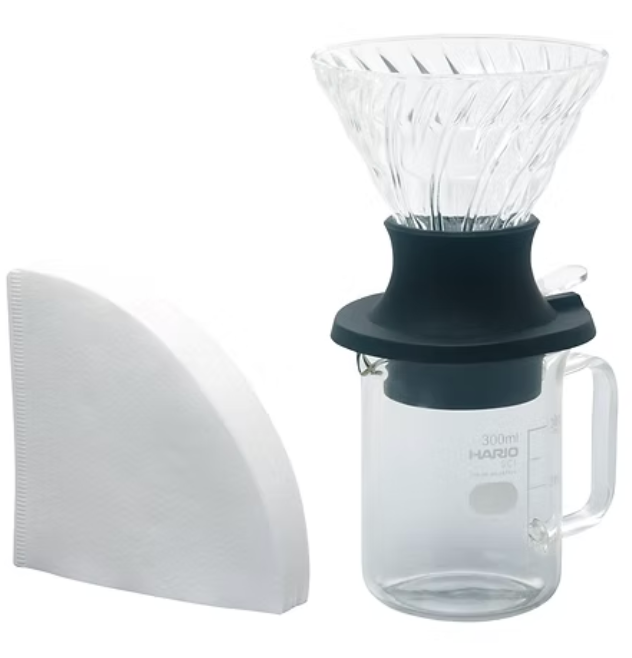 Hario V60 Immersion Dripper Switch & Server Set 200mL - Size 02