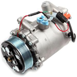 ECCPP AC Compressor with Clutch 2007-2015 fit for Honda Civic for Honda CR-V 2.4L 2007-2012 Fit for Acura RDX 2.3L AC Compressor TRSE09