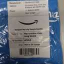 LULY YANG DSP Men's Active Polo - Long Sleeve (Blue)