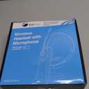 Earbay Wireless Headset  Bluetooth Headphones with Microphone Noise Canceling & Mute, Bluetooth Headset with USB Dongle/Charge Dock for PC Computer Cell Phone Work Office Meetings Call Teams