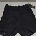 DERCA Butt Lifting Panties Padded Underwear for Women Booty Pads Butt Enhancer Lace Shapewear Panty (X-Small, Black)