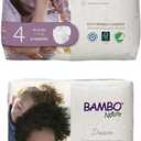Bambo Nature Premium Eco-Friendly Baby Diapers, Size 4, 27 Count and Size 5, 25 Count