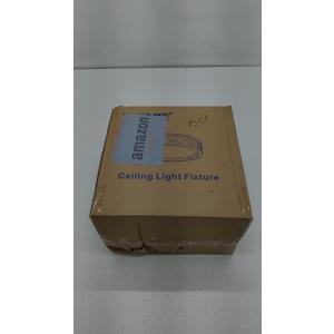 Flush Mount Ceiling Light, 12 Inch Dimmable LED Hallway Light Fixtures Ceiling, 15W 1100 Lumens 3000K Warm White, ETL Listed,Brush Nickel Fihished,Metal Body and Acrylic Lampshade