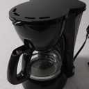 Elite Gourmet EHC4128 Automatic 4-Cup Brew & Drip Coffee Maker with Pause N Serve, Glass Carafe, Reusable Filter, On/Off Switch, Keep Warm, Water Level Indicator, Black