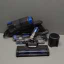 KCLASO Cordless Vacuum Cleaner, 550W 45KPA 50Min Vacuum Cleaners for Home, Self-Standing Stick Vacuum with Touch Screen, 3 Power Modes, Rechargeable Battery, Handheld Vacuum for Pet Hair/Carpet/Floor (Blue)