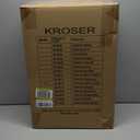 KROSER Hardside Expandable Carry On Luggage with Spinner Wheels & Built-in TSA Lock, Durable Suitcase Rolling Luggage with USB Port, Carry-On 20-Inch, Light Blue