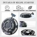 Recoil Starter 797747 Pull Start Assembly Compatible with Briggs and Stratton 396cc 420cc for Generator Craftsman 5000W-8000W 13.5hp Parts# CMXGGAS030731/CMXGGAS030732