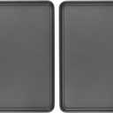 GoodCook Everday Nonstick Carbon Steel 15 x 21 Baking Sheet Set, 2 Pack Extra-Large Carbon Steel Cooking Pans, Bakeware Set, Cookie Sheets for Baking, Oven Pan Set