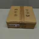 32W Flush Mount Modern LED Ceiling Lights, Gold Small Hallway Ceiling Light, Cool White 6000K Acrylic LED Ceiling Light Fixtures, Close to Ceiling Lights for Bedroom Dining Room Kitchen Bathroom