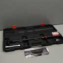 VANPO 1/2-inch Drive Click Torque Wrench,10-170 Ft-Lb/13.6-230.5 Nm,Adjustable Torque Wrench Set with 1/2" to 3/8" Adapter,125mm Extension Bar,72 Tooth, Dual-Direction Torque Wrench for Motorcycle,Car