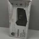 Architectural Mailboxes Parsons Rust-Proof Plastic Post Mounted Mail Box for Outside, Black, Medium Curbside Mailbox, USPS Approved for Residential Delivery