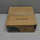 Gardner Pet Slow Water Bowl for Dogs, 2L/68oz Spill-Proof Pet Water Bowl with Floating Disk, Stainless Steel No-Spill Water Dispenser for Medium Pets (White)