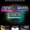 USB C to USB C Cable, 60W Fast Charging [6ft, 3-Pack] Type C Charger Cord, Braided USBC Phone Charger Cable for iPhone 17 16 15 Samsung S25 Laptops MacBook iPad Switch Steam Deck AirPods 4 (Gary)