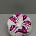adidas Unisex MLS Soccer Ball (3, White/Purple Burst/Glory Purple)