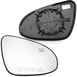 Passenger Side Mirror Replacement for Toyota Corolla 2014 2015 2016 2017 2018 2019 - Right Side Mirror Glass, Rear View Mirrors Glass with Power Heated