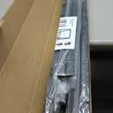 Heavy Duty Slide-in Folding A Frame Sign Sidewalk Sign 24x 36 Inch Sandwich Board Steel Metal Double-Side Pavement sign Corrugated Plastic Poster (24x36 inch(Frame only))