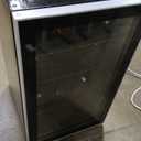 Mini Fridge 130 Can Beverage Refrigerator Cooler, 3.2 Cu.Ft Drink Fridge for Soda Wine Beer, Adjustable Temperature Control for Home Office, Black