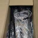 Pants Hangers 30 Pack Non Slip,Trouser/Blanket/Jeans Hangers for Closet Space Saving,Open Ended Pants Hanger Strong Durable (Black)