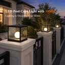 11.81 Inch Modern Pillar Lights Outdoor Post Light Hardwired with 3000K LED, 30CM
