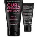Curl Cream – Lightweight LeaveIn Curl Defining Cream for Curly & Wavy Hair, AntiFrizz Curl Activator with Macadamia & Argan Oil, Paraben & Sulfate Free, 6.8 fl oz