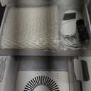 Obgnsai Evaporative Humidifier for Bedroom (No Mist) – Dishwasher Safe, No White Dust, Smart Remote with Sensor, Red Sleep Light, White Noise, Nursery Humidifier with 2.5L Tank, 2 Filters & Aroma Kit