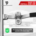 JY PERFORMANCE 45'' Cam Bar Lock Assembly Side Door Enclosed Trailer