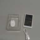 Vlog Selfie Monitor Screen iPhone, 4K 60fps Recording, Wireless Screen Mirroring with Remote Control, Magnetic Fixation, 180 Rotation, 3 Levels of Brightness, Compatible with iPhone & Android (white)