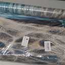 Blue Beach Bathroom Mat Quick-Drying Non-Slip Rubber Bath Mats Super Absorbent Ocean Sand Waves Bath Mat Instant Dry Bathroom Rug in Front of The Kitchen Sink, Shower Room, Bathtub (16"x24"+30"x20")