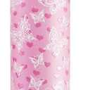 POWCAN 26 oz Insulated Water Bottle with 2-in-1 Straw and Spout Lid, Keep Cold 24H, Leak-Proof, Fits in Car Cup Holder, Stainless Steel Water Bottle for Sports, Travel, and School (Fluttering Amour)